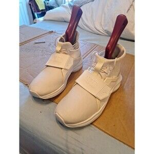 Size 8 PUMA Fenty Trainer High Whisper White